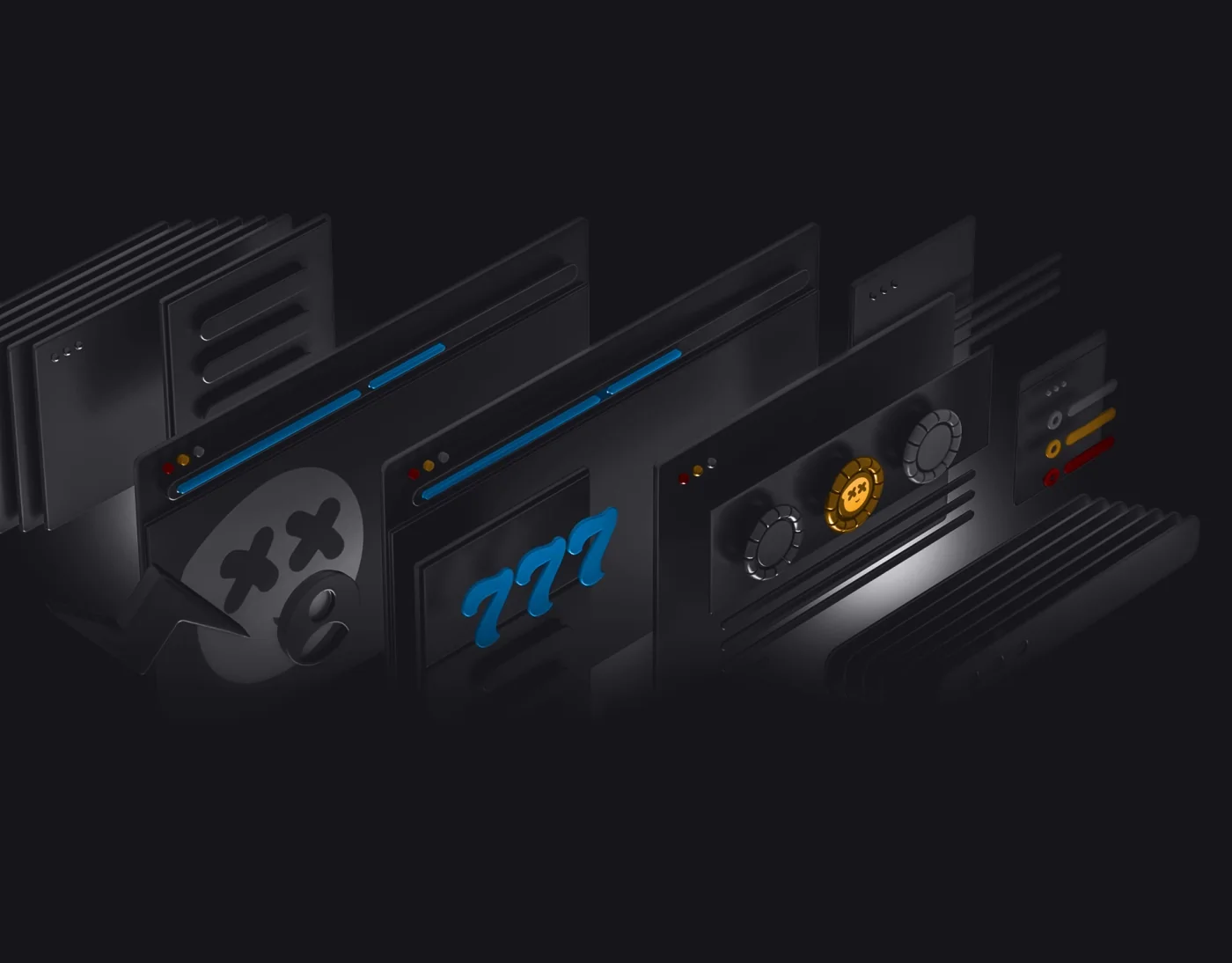 An immersive interface design illustration